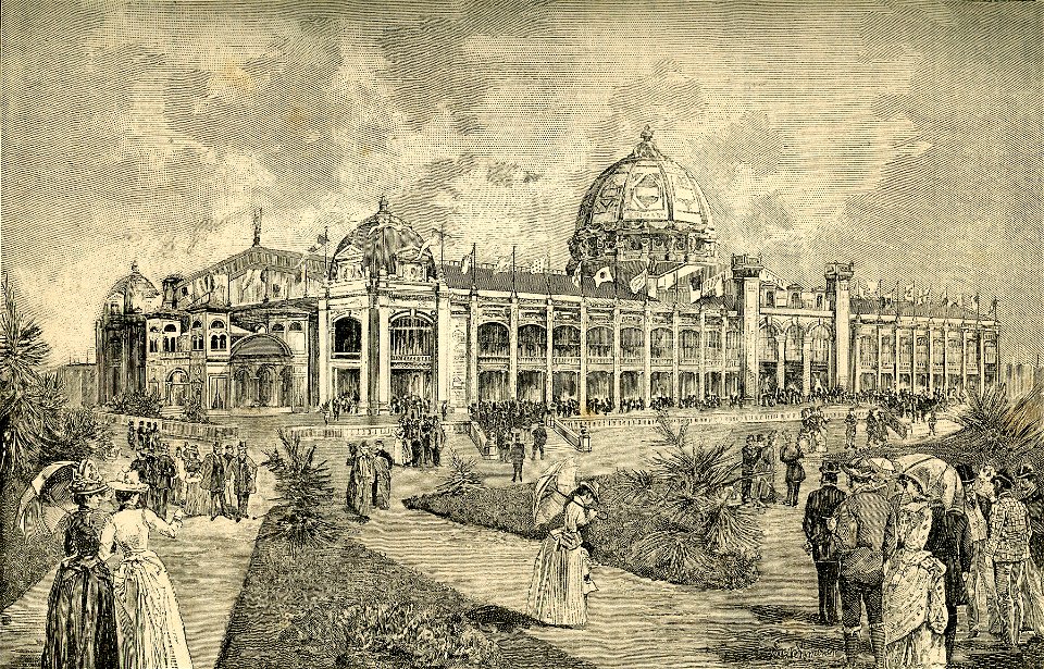 Esposizione di Parigi Il Palazzo delle Belle Arti