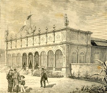 Esposizione Nazionale di Torino il padiglione del Risorgimento italiano