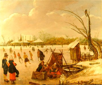 Esaias van de Welde patinadores hielo-1024x850