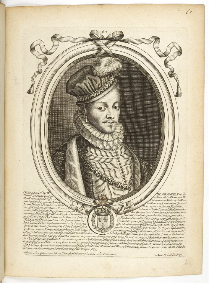 Estampes par Nicolas de Larmessin.f069.Charles IX, roi de France