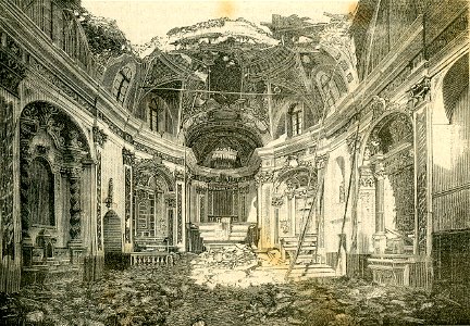 Escursioni nella Liguria colpita dal terremoto Aspetto presente della chiesa di Bajardo