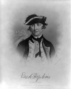 Esek Hopkins of Rhode Island, commander in chief of the American navy 1776 - eng'd by J.C. Buttre, N.Y. LCCN2003675609