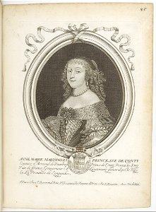 Estampes par Nicolas de Larmessin.f094.Anne Marie Martinozzi, princesse de Conti. Free illustration for personal and commercial use.