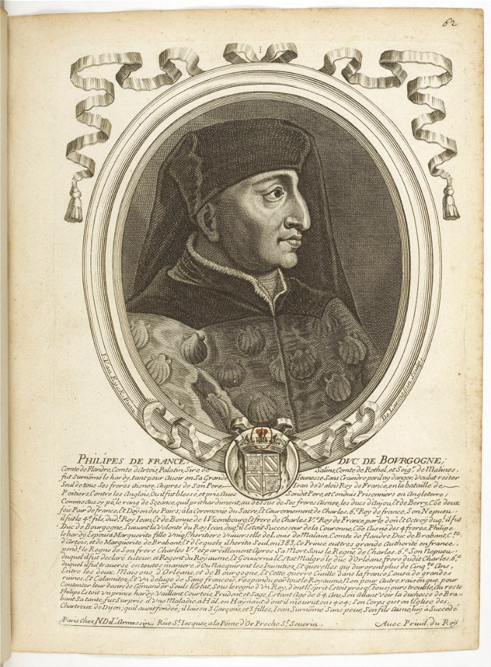 Estampes par Nicolas de Larmessin.f071.Philippe, duc de Bourgogne