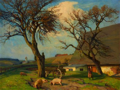 Richard Eschke - Alte Apfelbäume