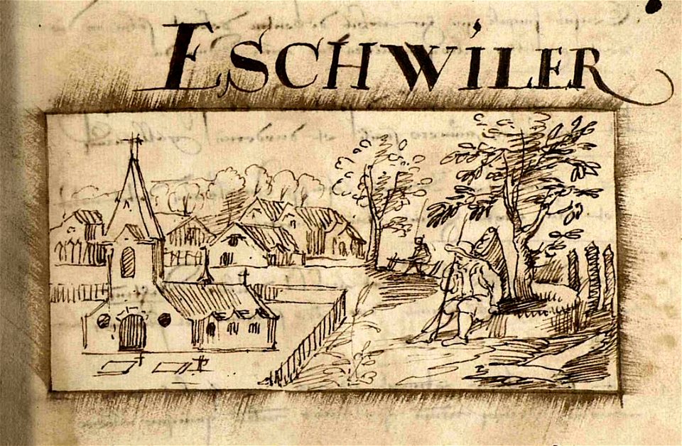 Eschwiler by Jean Bertels 1597