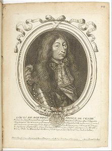 Estampes par Nicolas de Larmessin.f100.Louis de Bourbon, prince de Condé