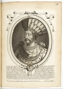 Estampes par Nicolas de Larmessin.f151.Le roi d'Albion, ou Nouvelle-Angleterre