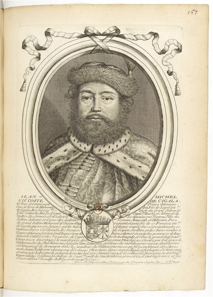 Estampes par Nicolas de Larmessin.f162.Jean-Michel, vicomte de Cigala