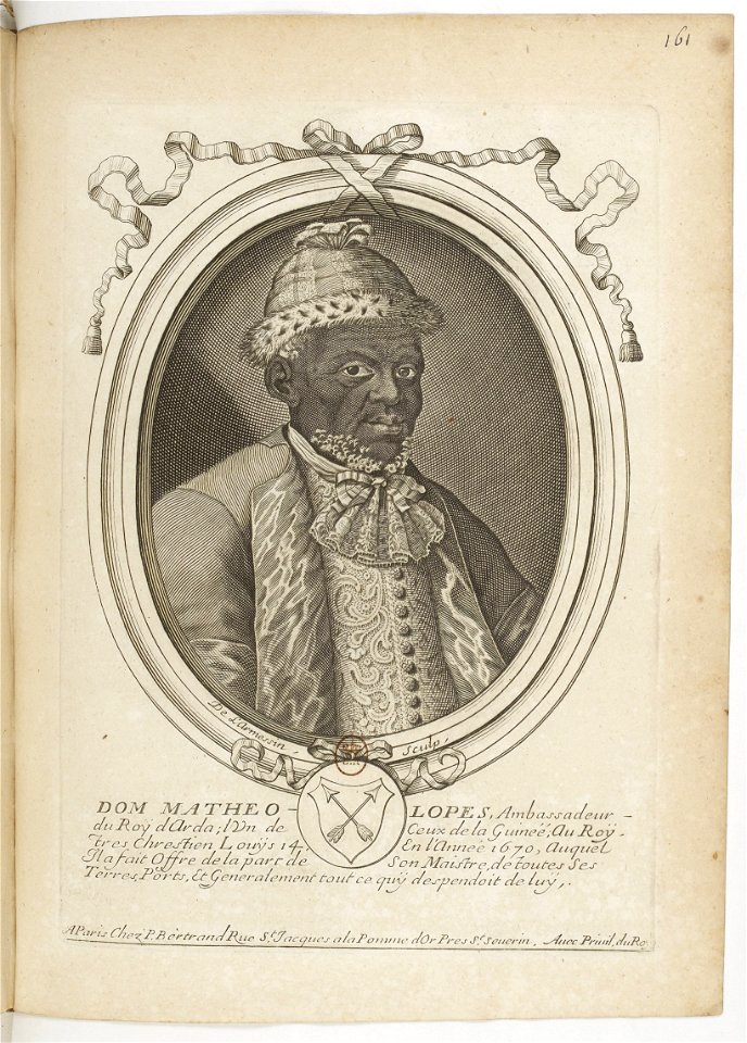 Estampes par Nicolas de Larmessin.f166.Dom Matheo Lopes, ambassadeur du roi d'Arda