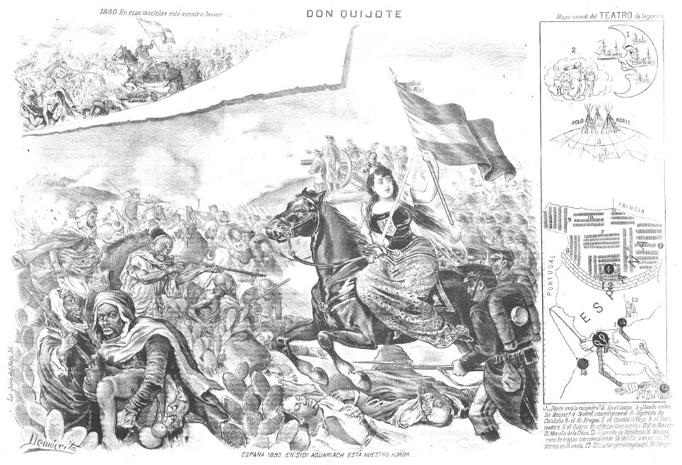 España 1893, en Sidi Aguariach está nuestro honor, de Demócrito