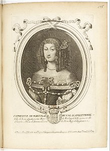 Estampes par Nicolas de Larmessin.f180.Catherine de Portugal, reine d'Angleterre