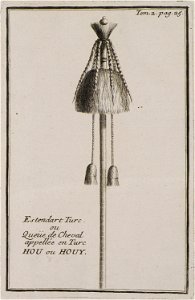 Estendart Turc ou Queue de Cheval appellée en Turc HOU ou HOUY - Tournefort Joseph Pitton De - 1717