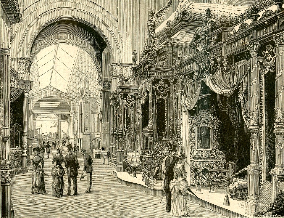 Esposizione Nazionale di Torino Galleria del Mobilio