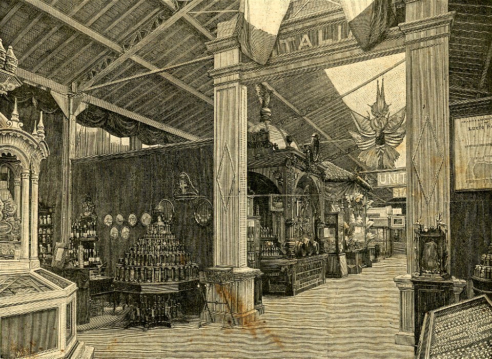 Esposizione di Parigi. – La sezione italiana agricola