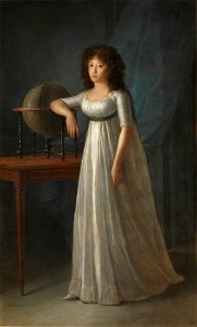 Joaquina Téllez-Girón, by Agustín Esteve y Marqués