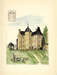 Esquiule , château de Lagarde - Fonds Ancely - B315556101 A SAINTMARTIN 019