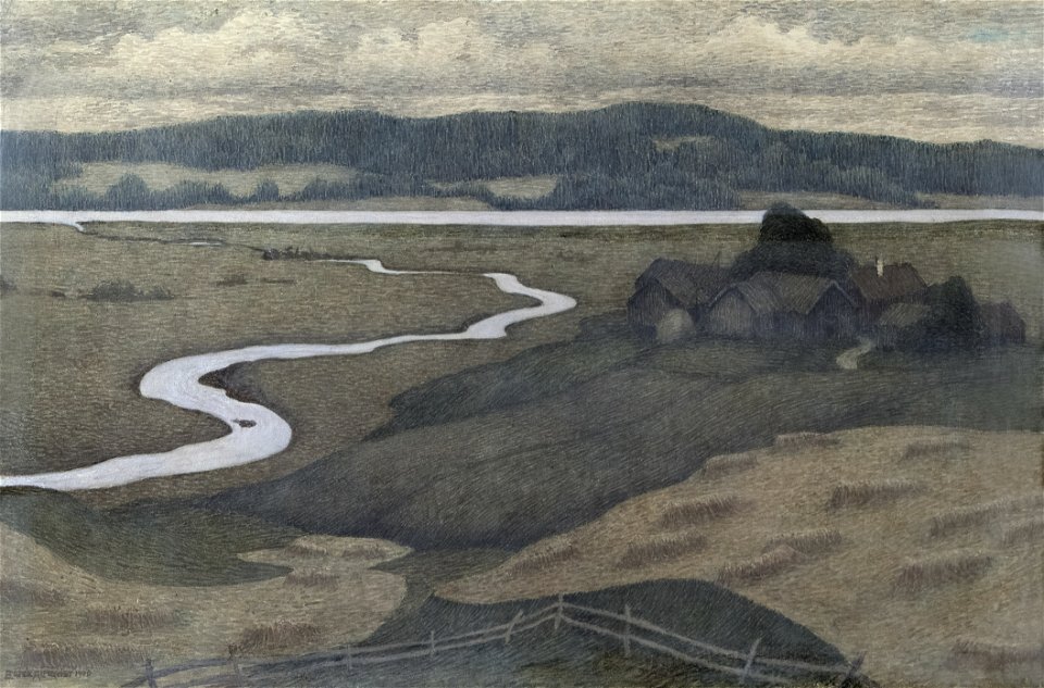 Ester Almqvist Landscape from Svartådalen Thielska 12