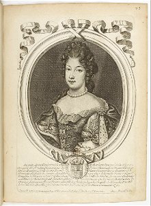Estampes par Nicolas de Larmessin.f082.Marie Anne Christine Victoire de Bavière, dauphine de France