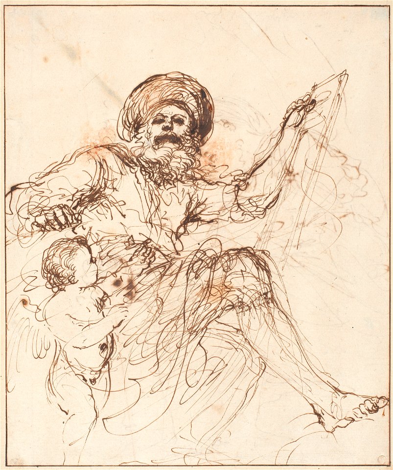 Estudio de profeta (Guercino)