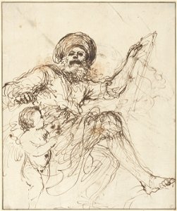 Estudio de profeta (Guercino)
