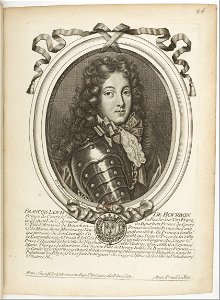 Estampes par Nicolas de Larmessin.f095. François Louis de Bourbon, prince de Conti