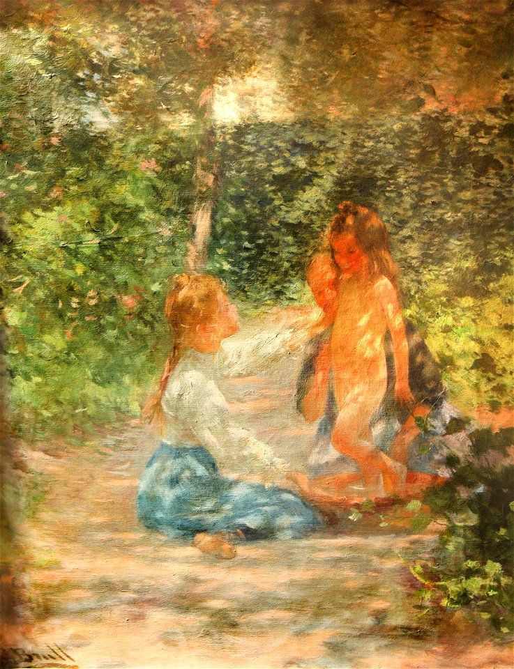 Estudi al sol - Joan Brull i Vinyoles (1863-1912)