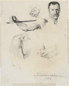 Estudios anatómicos masculinos - Rafael Romero de Torres