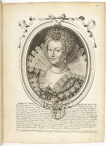 Estampes par Nicolas de Larmessin.f076.Marie de Médicis, reine de France