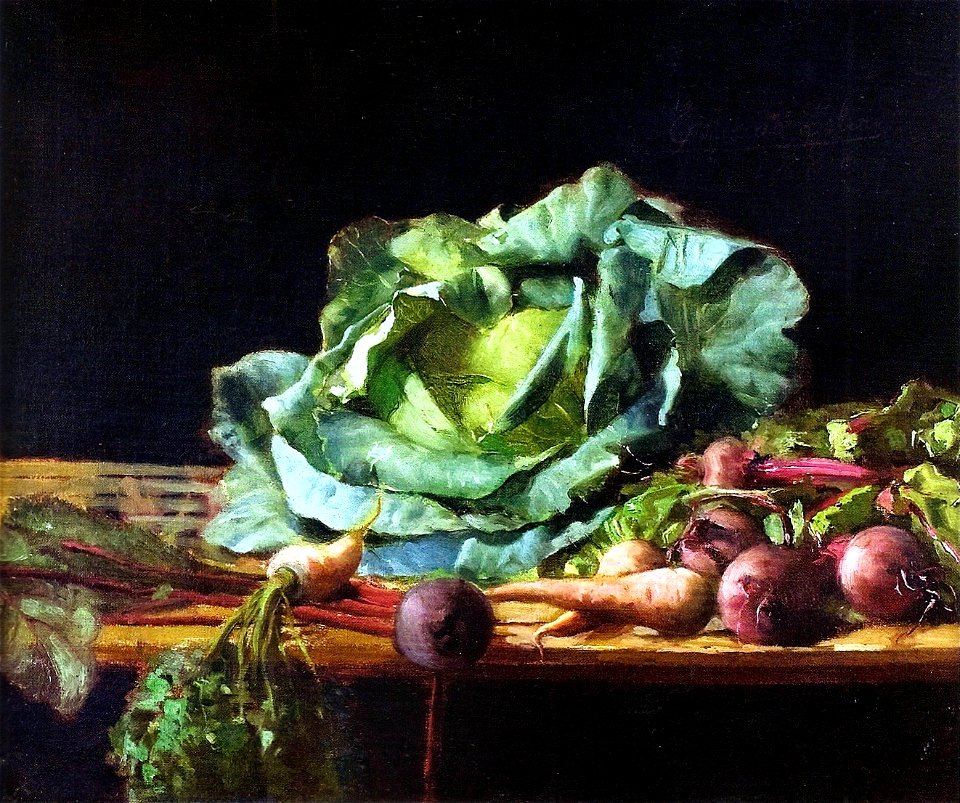 Estêvão Silva - Natureza-morta, 1888 (MAB)