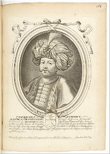 Estampes par Nicolas de Larmessin.f159.Fazil Ahmet Köprülü, grand vizir ottoman