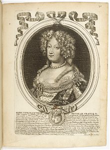 Estampes par Nicolas de Larmessin.f080.Marie-Thérèse, reine de France