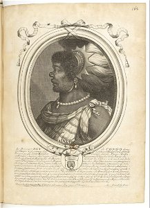 Estampes par Nicolas de Larmessin.f167.Le roi du Congo. Free illustration for personal and commercial use.