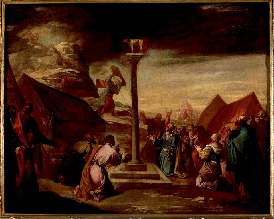Esteban March - The Golden Calf - Google Art Project