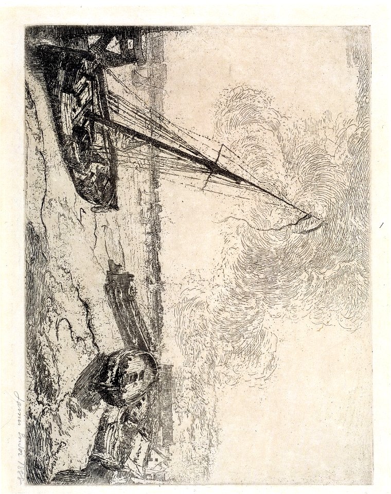 Gestrande schuiten, James Ensor, MSK Gent, 1998-B-49-3 (T49)