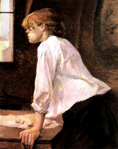 Get lautrec 1889 the laundress. Free illustration for personal and commercial use.