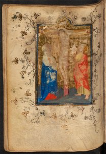 Getijdenboek-UBU Hs. 16 B 8-f.091 v-de Kruisiging