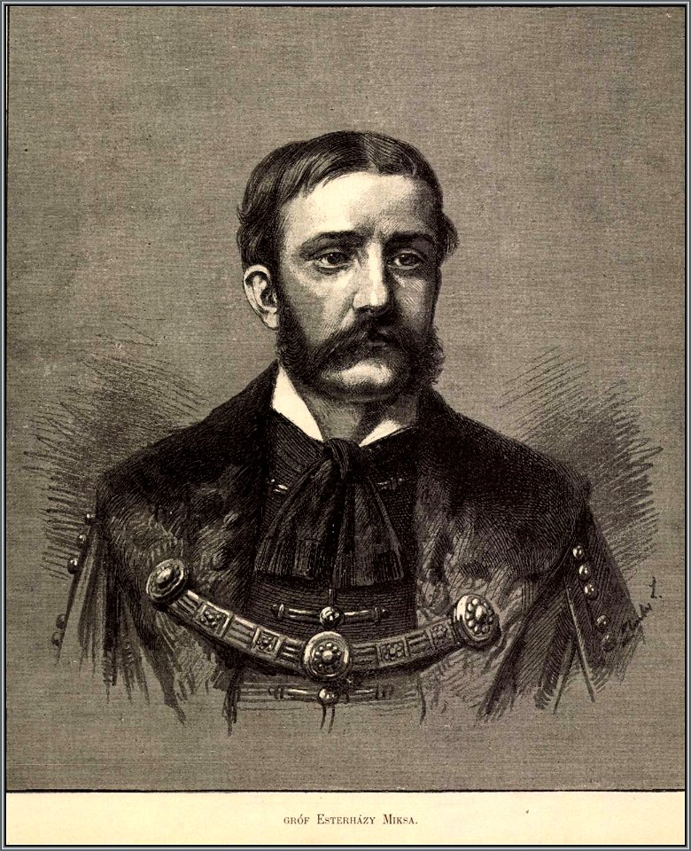 Esterházy Miksa. Mo. és a Nagyvilág, 1883