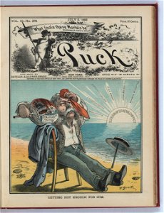 Getting hot enough for him - F. Graetz. LCCN2012647220