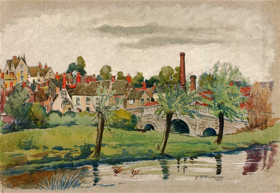 Esther Blaikie MacKinnon - Malmesbury - 1965.8.1 - Smithsonian American Art Museum