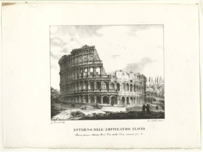 Esterno dell'amfiteatro flavio LCCN2003679871