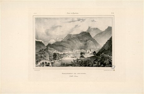 Etablissement des Eaux-Bonnes - Vallée d'Ossau - Fonds Ancely - B315556101 A MONTHELIER 1 2 005