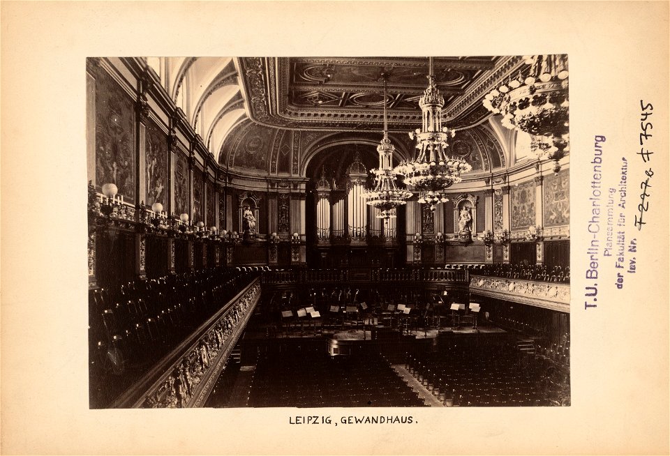 Gewandhaus, Leipzig F 7545