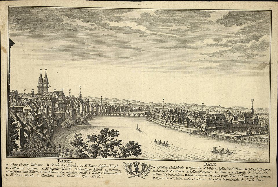 Gezicht in Basel, objectnr A 57175