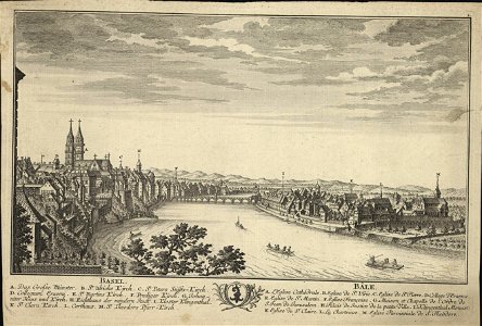 Gezicht in Basel, objectnr A 57175