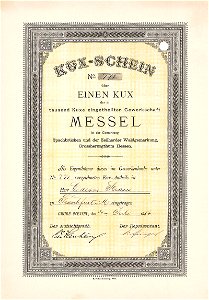 Gewerkschaft Messel 1894