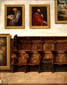 Estudio de sillería de coro (Museo del Prado)