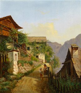Geyling Partie aus Hallstatt