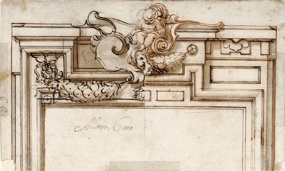Estudio para retablo, Alonso Cano