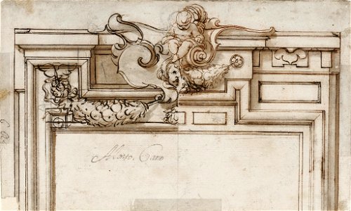 Estudio para retablo, Alonso Cano